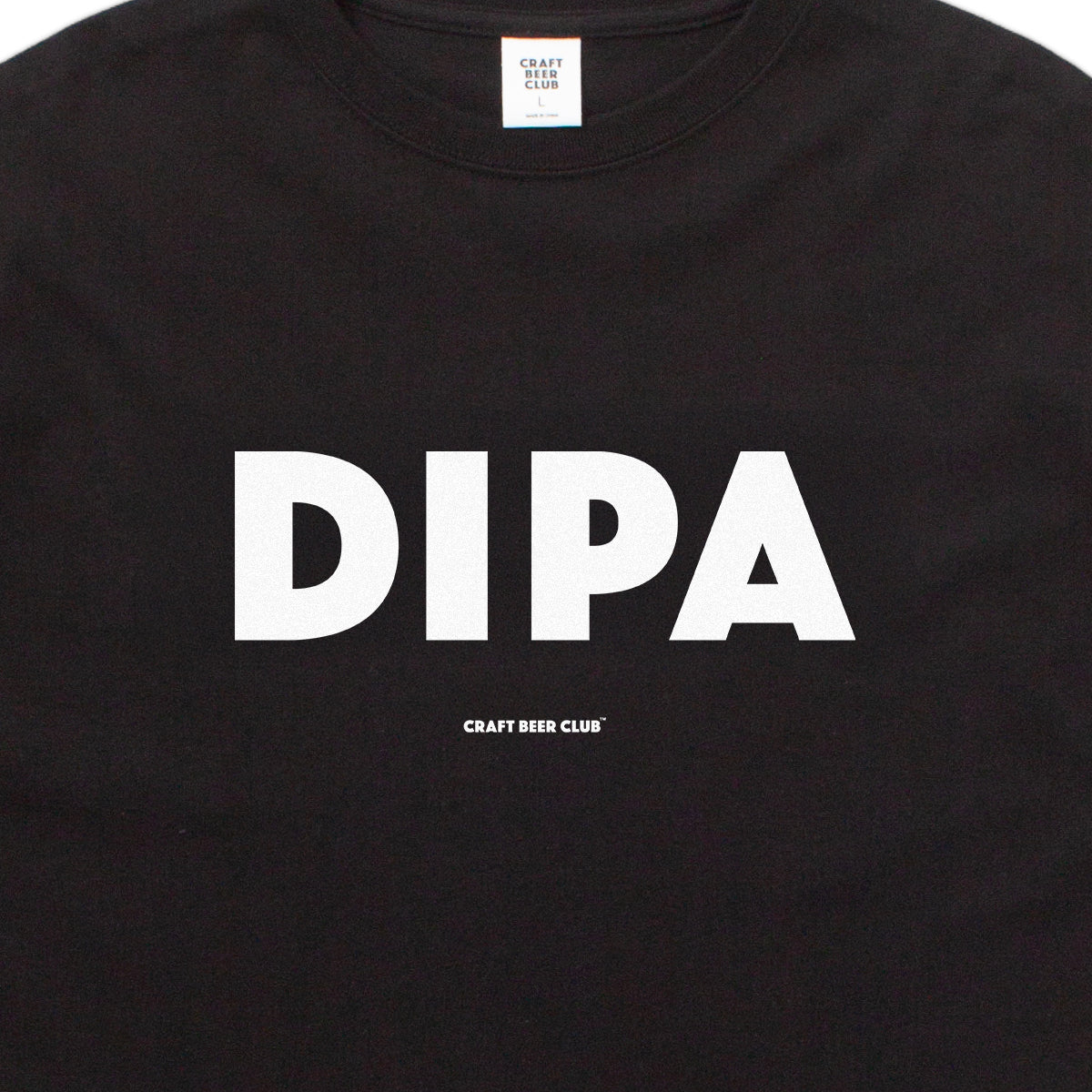 "DIPA" Basic Logo Tee - Black