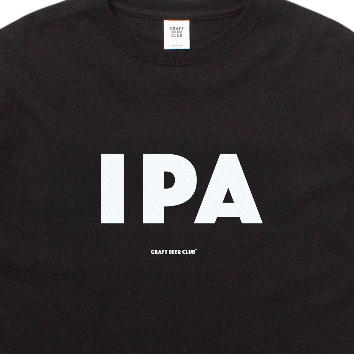 "IPA" Basic Logo Tee - Black