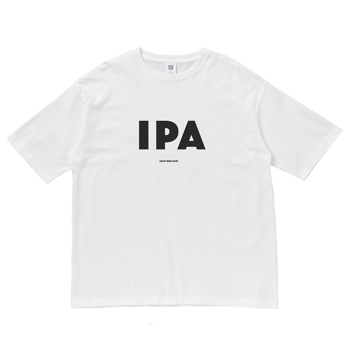 "IPA" Basic Logo Tee - White