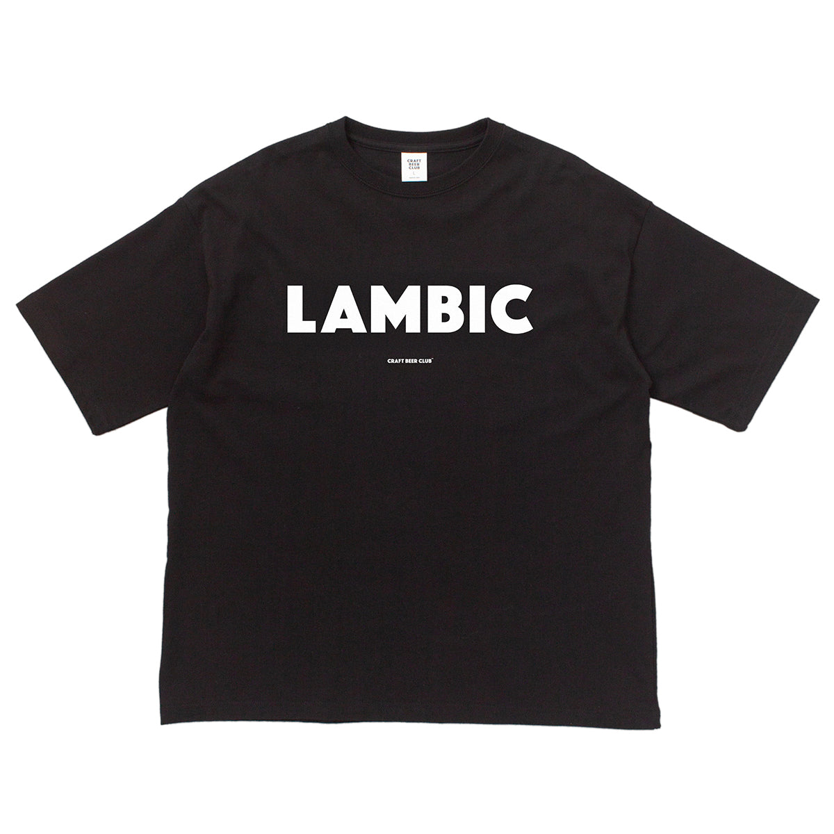 "LAMBIC" Basic Logo Tee - Black