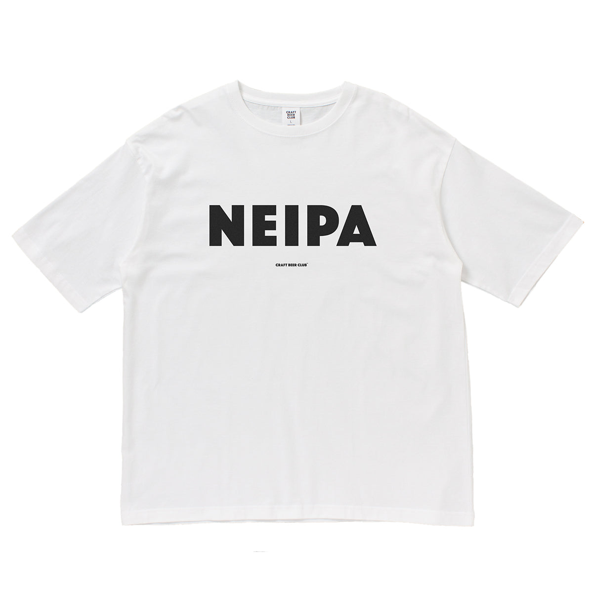 "NEIPA" Basic Logo Tee - White