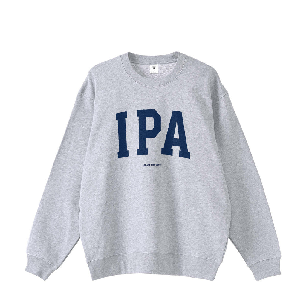"IPA" College Logo Sweat - Grey