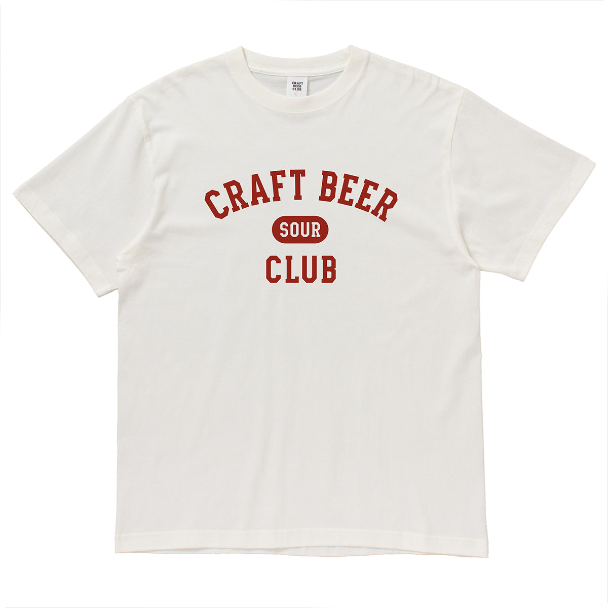 "SOUR" College Logo Tee - Natural