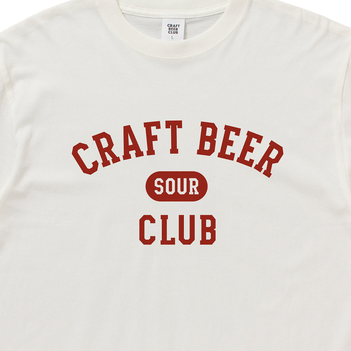 "SOUR" College Logo Tee - Natural