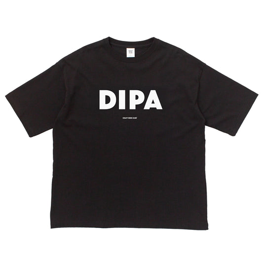 "DIPA" Basic Logo Tee - Black