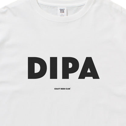 "DIPA" Basic Logo Tee - White