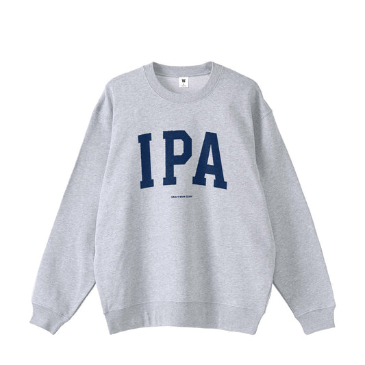 "IPA" College Logo Sweat - Grey