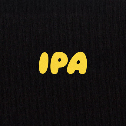 "IPA" Comic Logo Tee - Black