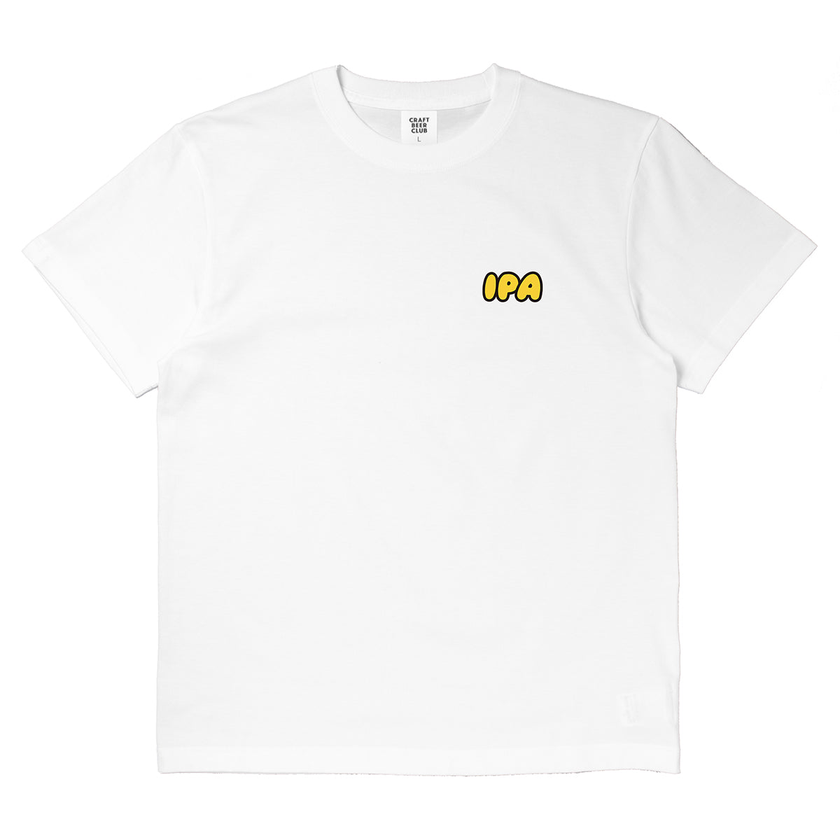 "IPA" Comic Logo Tee - White