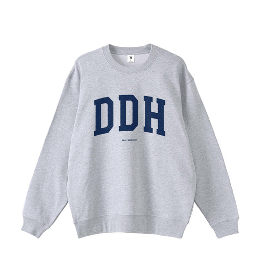 "DDH" College Logo Sweat - Grey