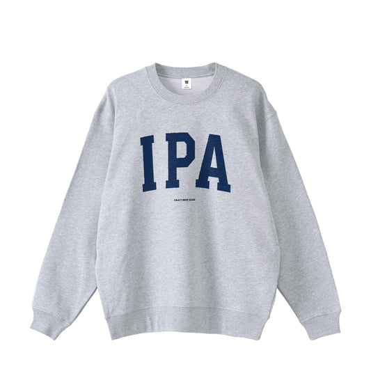 "IPA" College Logo Sweat - Grey